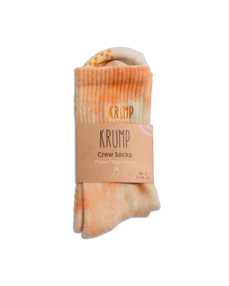 Crew grip socks for comfort and support