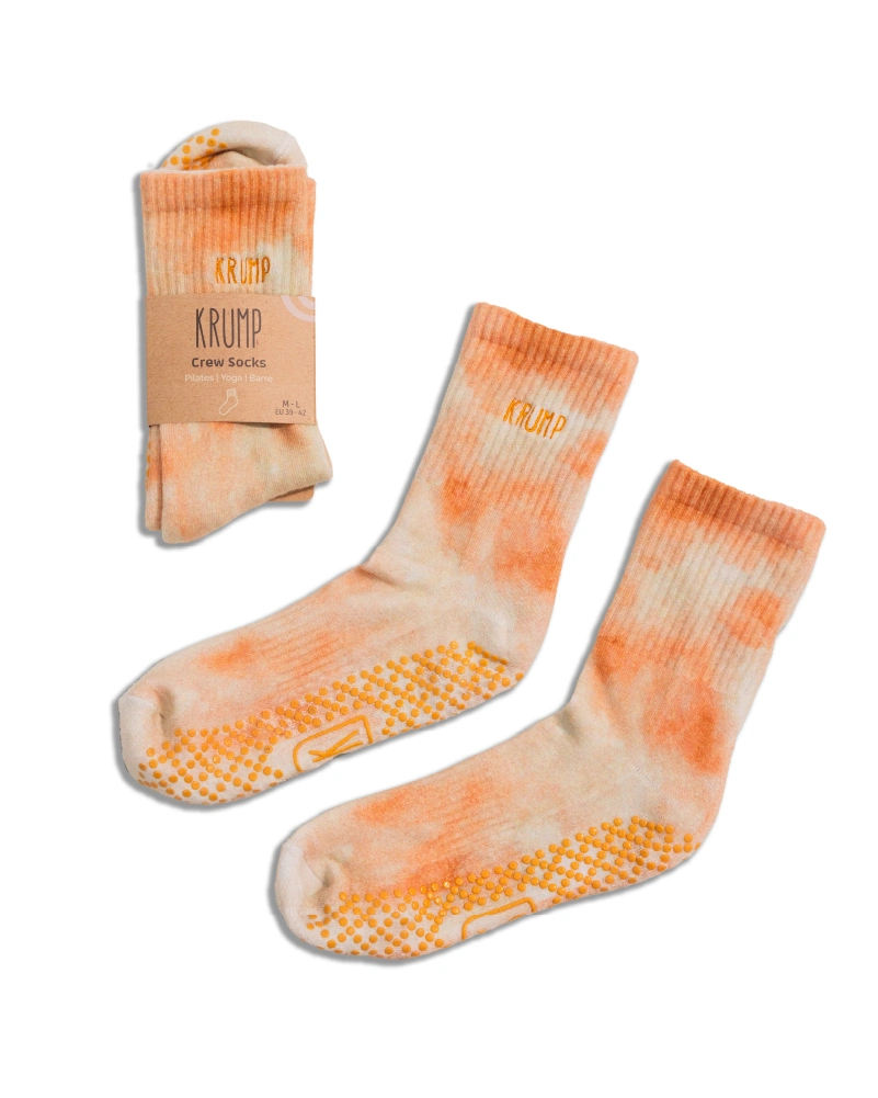 Crew grip socks for comfort and support