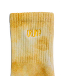 Krump acid wash grip socks for pilates and fitness